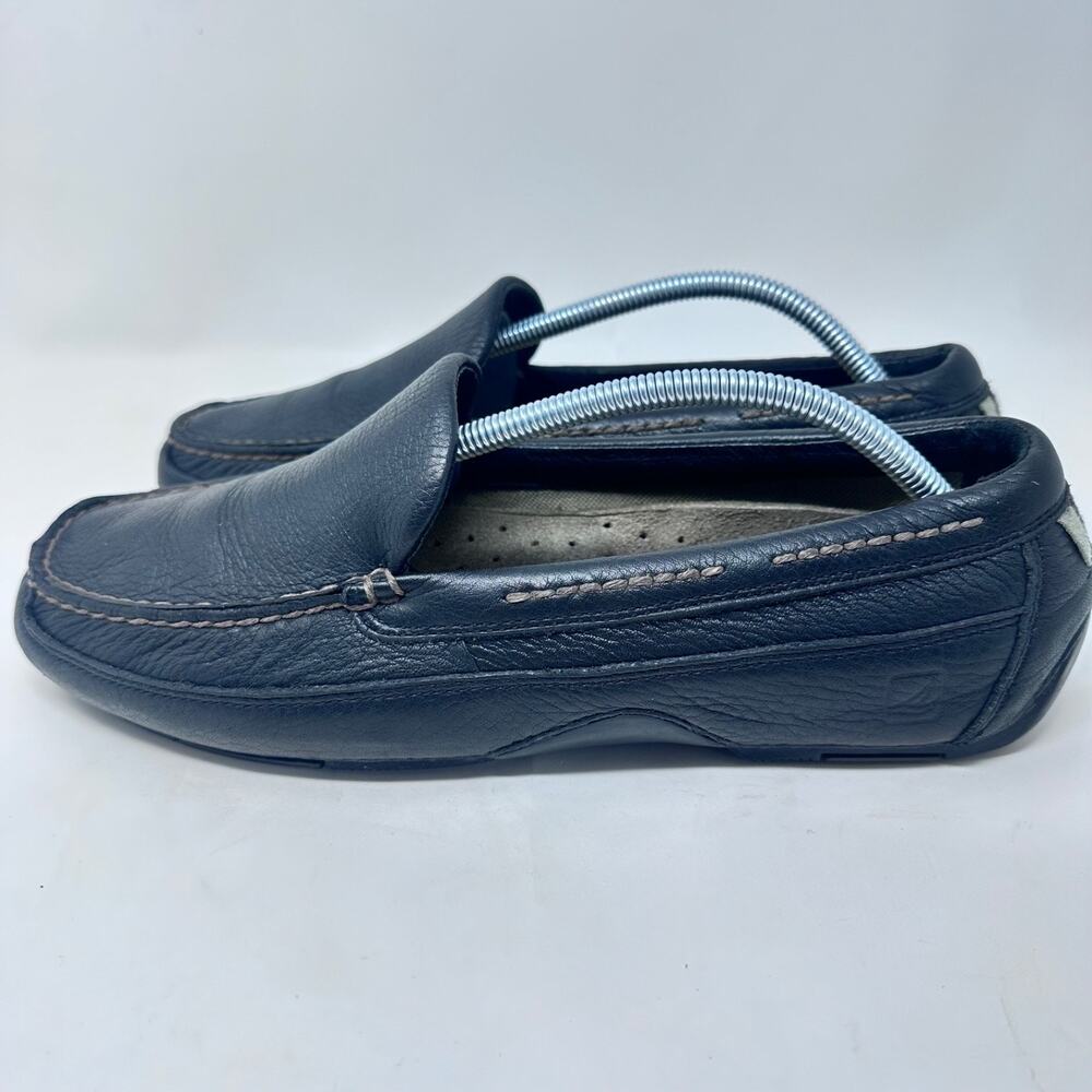 Sperry Top-Sider Black Leather Driving Moc Loafers Men's Sz 10.5 M Slip On